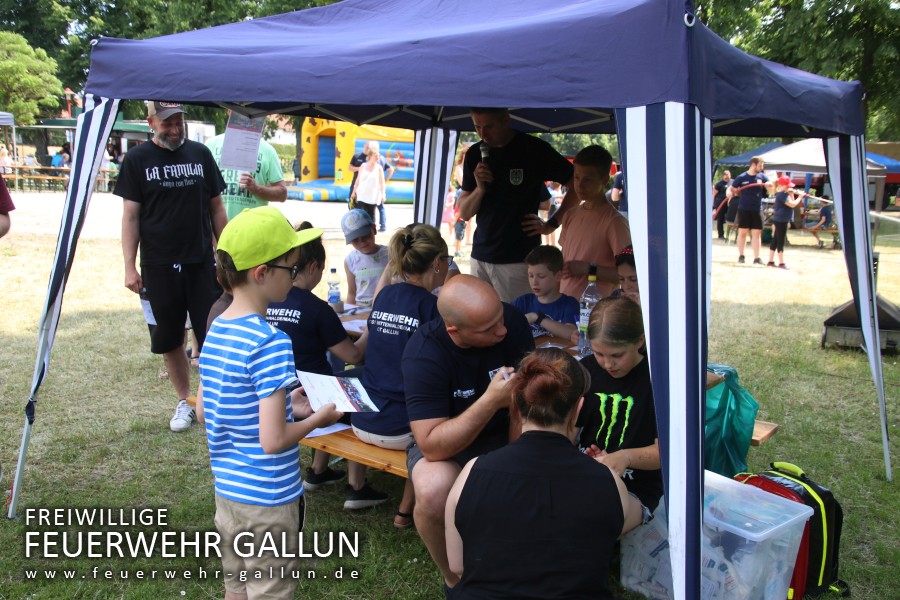 Feuerwehrfest zu unserem Jubiläum